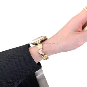 Correa de Metal para <span class=keywords><strong>Apple</strong></span> <span class=keywords><strong>Watch</strong></span> con Diseño de Estrellas y Luna, Estilo Femenino - Product Image 3