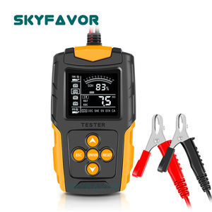 Probador de batería inteligente Protección completa 12V 24V SOH SOC Analizador Herramientas de diagnóstico Universal 12V/24V Probador de batería de plomo ácido - Product Image 6