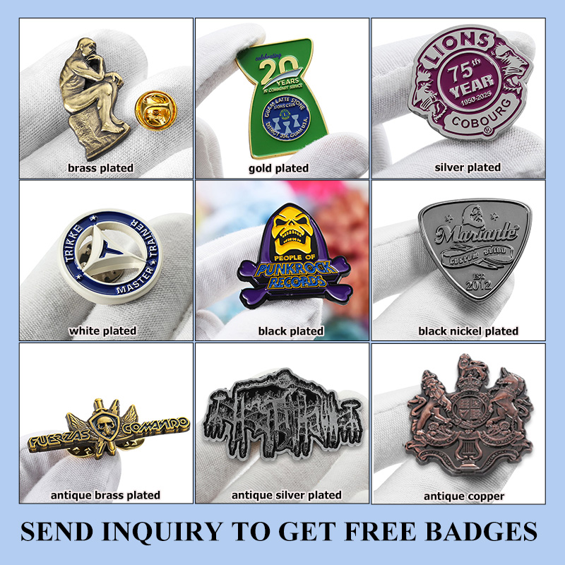 random badge as samples