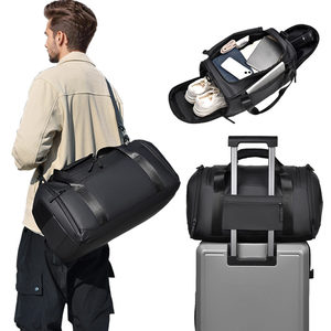 Tas Travel selempang bahu tunggal bagasi portabel bisnis tahan air Logo kustom pabrik multi-fungsi kapasitas besar - Product Image 1