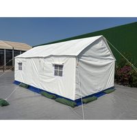 Tente triple couche pour 10 personnes, toutes saisons, avec isolation thermique, grand espace, imperméable et résistante au vent, idéale pour le froid