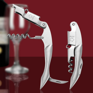 Couteau multifonctionnel en bois <span class=keywords><strong>de</strong></span> rose et acier inoxydable en forme <span class=keywords><strong>de</strong></span> hippocampe avec décapsuleurs pour <span class=keywords><strong>vin</strong></span> et bière et couteau à crevettes - Product Image 6