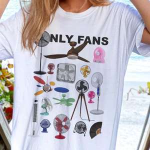 Only Fans Camisetas divertidas Mujeres Vintage Moda Streetwear Camiseta gráfica Manga corta Humor Camisetas Unisex Y2k Ropa estética - Product Image 2
