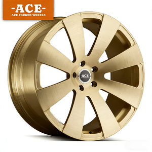Ruedas Negras ACE de 24 Pulgadas PCD6X139.7 para Autos de Pasajeros, Estilo <span class=keywords><strong>SRT</strong></span> para Chevrolet Silverado, Colorado, Cadillac, GMC, <span class=keywords><strong>Land</strong></span> <span class=keywords><strong>Rover</strong></span> - Product Image 3