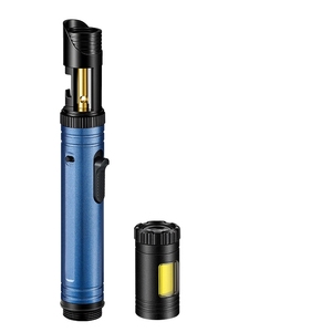 Briquet torche au butane durable avec lumière LED vive et ouvre-bouteille pour le camping, le barbecue et la survie - Product Image 1