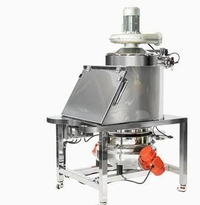 Carro de descarga de bolsas móvil Descarga flexible sin polvo para múltiples líneas de producción - Product Image 2