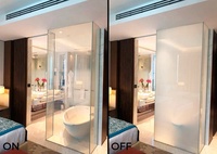 Commutable Pdlc Smart Film Verre Porte Fenêtre Teinte Gradation Confidentialité Partition Électronique Conducteur Lamina Smart Glass Film