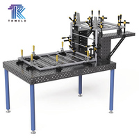 TKweld usine certifié CE 3000*1500*200mm Flexible Robot acier Table de soudage outils 2D 3D Robot stations de soudage