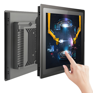 หน้าจอ LCD PC แบบ Full HD ขนาด 12/15/17/19 นิ้ว พร้อมหน้าจอสัมผัสแบบ Capacitive/Resistive 10 จุด กรอบอะลูมิเนียม รุ่น Core ขนาด 12 15 17 19 นิ้ว แบบ Full HD Touch Sc - Product Image 1