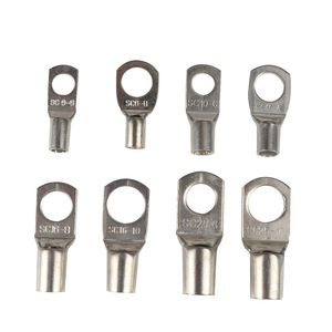 Sc10-8 Ring <b>Terminals</b> Pure Copper 8mm Hole Size For Electrical Wiring Connection - Product Image 3