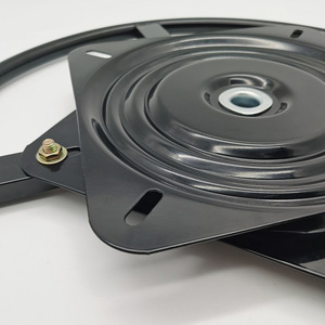 Swivel Plate 10-Inch Iron Turntable 360 Degree Rotate Display Stand Gun Black Industrial Design Hardware Accessory - Product Image 4