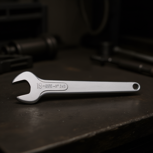 Open End <b>Wrench</b> 9mm Chrome Vanadium Steel For Mechanical Repair - Product Image 3