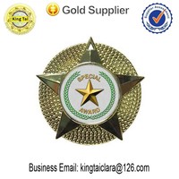 Vente en gros d'usine, trophées de karaté modernes en 3D avec logo personnalisé, plaques en vrac, médailles de taekwondo personnalisées en or, argent et bronze, sport