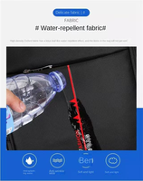 Mochila para Portátil de 15.6 Pulgadas, Impermeable, Resistente, de Poliéster Oxford, con Cierre, Correa con Amortiguación de Aire, Gran Capacidad, Portátil