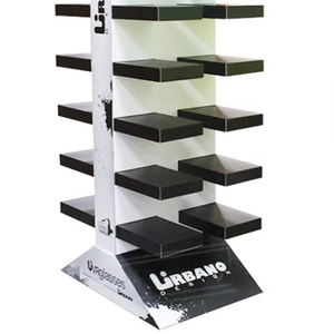 <strong>Trade</strong> Show Display Custom Sign <strong>Shop</strong> Design Supermarket Shelves Display Stand Standing Carton Morden Display Racks for <strong>Shops</strong> - Product Image 1