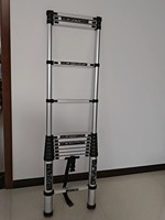 Nouvelle échelle télescopique en aluminium, échelle à 5 marches, échelle pliante épaissie pour usage domestique, 3,2 m