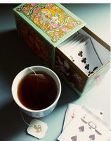 Vente en gros de petite boîte d'emballage en sachet de thé pour café de luxe en carton avec logo personnalisé emballage cadeau boîte à thé en papier carton paquet de 20/paquet de 10