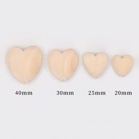 Pendentif coeur d'amour en bois artisanat de planche artisanale