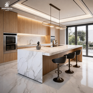 Premium Custom <strong>Kitchen</strong> Cabinets Luxury Modular <strong>Cupboard</strong> Storage Island Furniture for Villa Apartment Hotel Project Wholesale OEM - Product Image 1