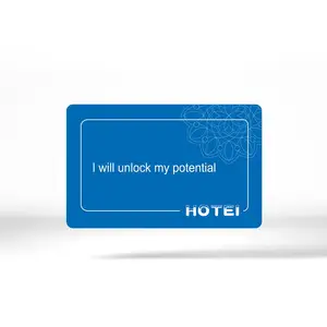 Suministro de fábrica Rfid Hotel Key Card MIFARE DESfire 1K 4Byte PVC Tarjeta impresa para control de acceso al hotel