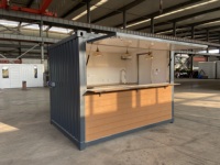 Maison préfabriquée à deux étages 2026 avec 2 chambres, mini-maison préfabriquée, bâtiment extérieur en acier, maison conteneur plate en acier