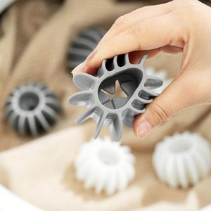 Boules de lavage, puissant détachant et anti-emmêlement, solution spéciale anti-nœuds pour machines à laver à tambour, magie du silicone - Product Image 1
