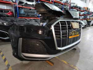 Per Audi <span class=keywords><strong>Q7</strong></span> 4M 2020-2023: Gruppo Frontale Completo con Paraurti, Fari LED Matrix e Griglia - Ricambi Auto OEM Usati - Product Image 4