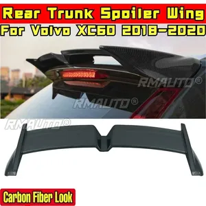 Kit carrosserie XC60, aileron de coffre arrière en fibre de carbone, style sport, spoiler de coffre arrière pour Volvo XC60 2018-2020, accessoires de voiture - Product Image 3