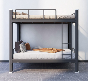 Steel Double Layer <b>Bunk</b> <b>Bed</b> Steel Used <b>Bunk</b> <b>Bed</b> Twin-over-full Metal <b>Bunk</b> <b>Bed</b> - Product Image 1