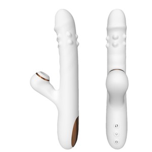 ไวเบรเตอร์สำหรับนวดกดจุดจีสปอต3อิน1ดีไซน์แบบอัตโนมัติยืดหดได้ - Product Image 1