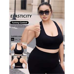 Débardeur de sport de haute qualité, basique, grande taille, économique, tendance, vente en gros, utilitaire, élastique, effet ventre plat, pour le cyclisme et le yoga - Product Image 1