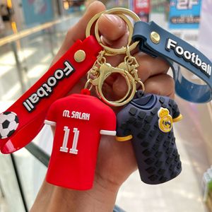Nouveau Porte-clés de football transfrontalier avec figurine de dessin animé, numéro et nom de joueur, pendentif pour sac à dos, porte-clés de voiture, petit cadeau, vente en gros - Product Image 3
