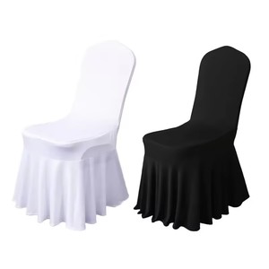 <span class=keywords><strong>Funda</strong></span> <span class=keywords><strong>para</strong></span> <span class=keywords><strong>silla</strong></span> personalizada <span class=keywords><strong>con</strong></span> falda, fundas elásticas <span class=keywords><strong>para</strong></span> <span class=keywords><strong>silla</strong></span>, fundas de LICRA <span class=keywords><strong>para</strong></span> Hotel, boda, fiesta, evento, banquete, restaurante - Product Image 1