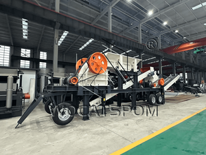 Fabricante de Trituradoras Portátiles, Trituradora de Mandíbulas Eléctrica Portátil para Oro con Transportador, Trituradora de Piedra Móvil Pequeña de 60 Tph - Product Image 3