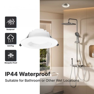 Faretto da Incasso 40W IP44 Impermeabile in Alluminio Nuovo AC180-265V Montaggio a Soffitto Dimmerabile LED Spot Down Light PC 3CCT SAA CE - Product Image 3