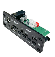 10W 6W BT amplificateur MP3 décodeur carte Microphone voiture lecteur Mp3 USB enregistrement FM Radio AUX pour haut-parleur mains libres Audio bricolage