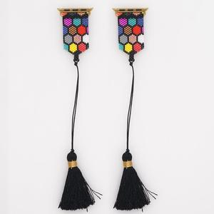 <span class=keywords><strong>Bracelet</strong></span> de perles de rocaille miyuki Delica réglable fait à la main pour <span class=keywords><strong>Apple</strong></span> <span class=keywords><strong>Watch</strong></span>, accessoires Boho - Product Image 2