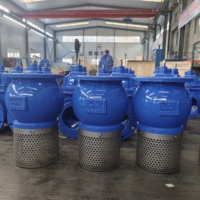 Válvula de pie de bomba de agua Válvula de retención de estructura manual práctica