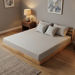 Grounding Sleep <strong>Bedding</strong> 5% Silver Fiber Organic Cotton Fitted Sheet <strong>Grey</strong> with US EU UK AU Adapter <strong>and</strong> 4.5m Cord - Product Image 1