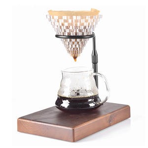 Cà Phê Công Cụ Điều Chỉnh Kim Loại Rack Hiển Thị Màu Đen Tay Cà Phê Nhỏ Giọt Giá Cà Phê Nhỏ Giọt Đứng - Product Image 2