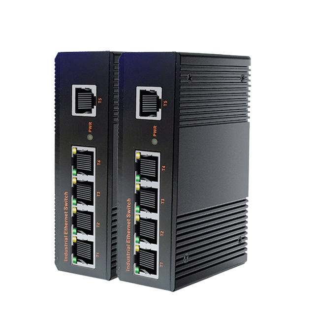 Ethernet Switch 5-port 100mbps/Gigabit Industrial Network Switch POE Switch Board for Security Surveillance Camera