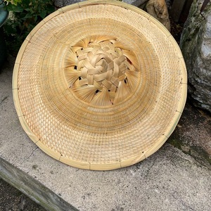 Sombrero Cónico <span class=keywords><strong>de</strong></span> Bambú Carbonizado Hecho a Mano, Accesorios para Danza Oriental y Escenario, Decoración <span class=keywords><strong>de</strong></span> Pared Estilo Zen Wabi-sabi para Hotel - Product Image 3