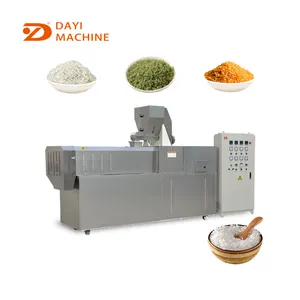 double helix extruder for nutritional rice fortified artificial rice nutrition rice making extruder plant