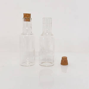 Bouteille en <span class=keywords><strong>verre</strong></span> <span class=keywords><strong>sur</strong></span> <span class=keywords><strong>mesure</strong></span> avec bouchon en liège, pot en <span class=keywords><strong>verre</strong></span> avec bouchon en bois, flacon en <span class=keywords><strong>verre</strong></span> avec bouchon en liège - Product Image 5