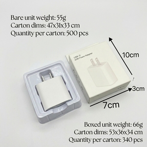 Chargeur de téléphone à succès : Adaptateur secteur USB-<span class=keywords><strong>C</strong></span> PD 30W à charge rapide <span class=keywords><strong>Type</strong></span> <span class=keywords><strong>C</strong></span> pour iPhone 17 Pro, 16, 15 avec emballage boîte - Product Image 2