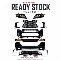 Kit de carrosserie pour Toyota Venza 2009-2016, comprenant pare-chocs avant et arrière, calandre, phares et feux arrière