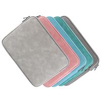Sac pour ordinateur portable en cuir PU de 11, 13,3, 14, 15,6 pouces, étui pour tablette, pochette de rangement, sacs pour ordinateur, housse pour ordinateur portable imperméable