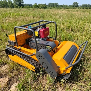 Multifunctional 800mm Remote Control <strong>Mower</strong> New Model <strong>Wireless</strong> Crawler Robotic <strong>Mower</strong> Courtyard Garden Gasoline Robot Lawn <strong>Mower</strong> - Product Image 5