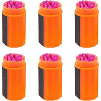 Kits d'allumettes imperméables coupe-vent Kits de survie d'urgence Matches Survive avec étui étanche