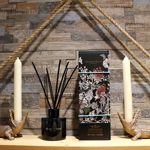 アロマセラピーギフトセット用の豪華な家の装飾の香り天然エッセンシャルオイルガラスボトルリードディフューザー - Product Image 6